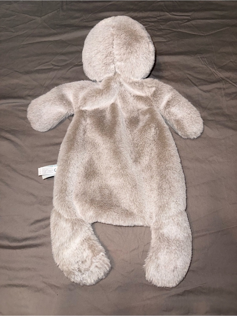 Douglas Baby Gray Sloth Plush Comforter - Soft Gray Stuffed Animal - Picture 2 of 5